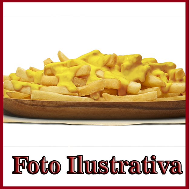 Papas con cheddar y Bacon